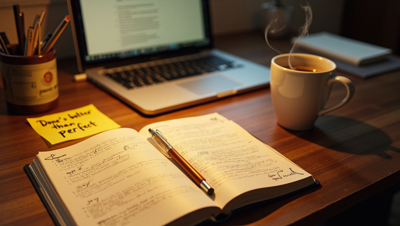 Writing a Book? Here’s How to Stop Being a Perfectionist and Actually Finish It